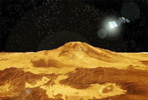 金星火山爆料视频,神秘火光背后的宇宙奥秘